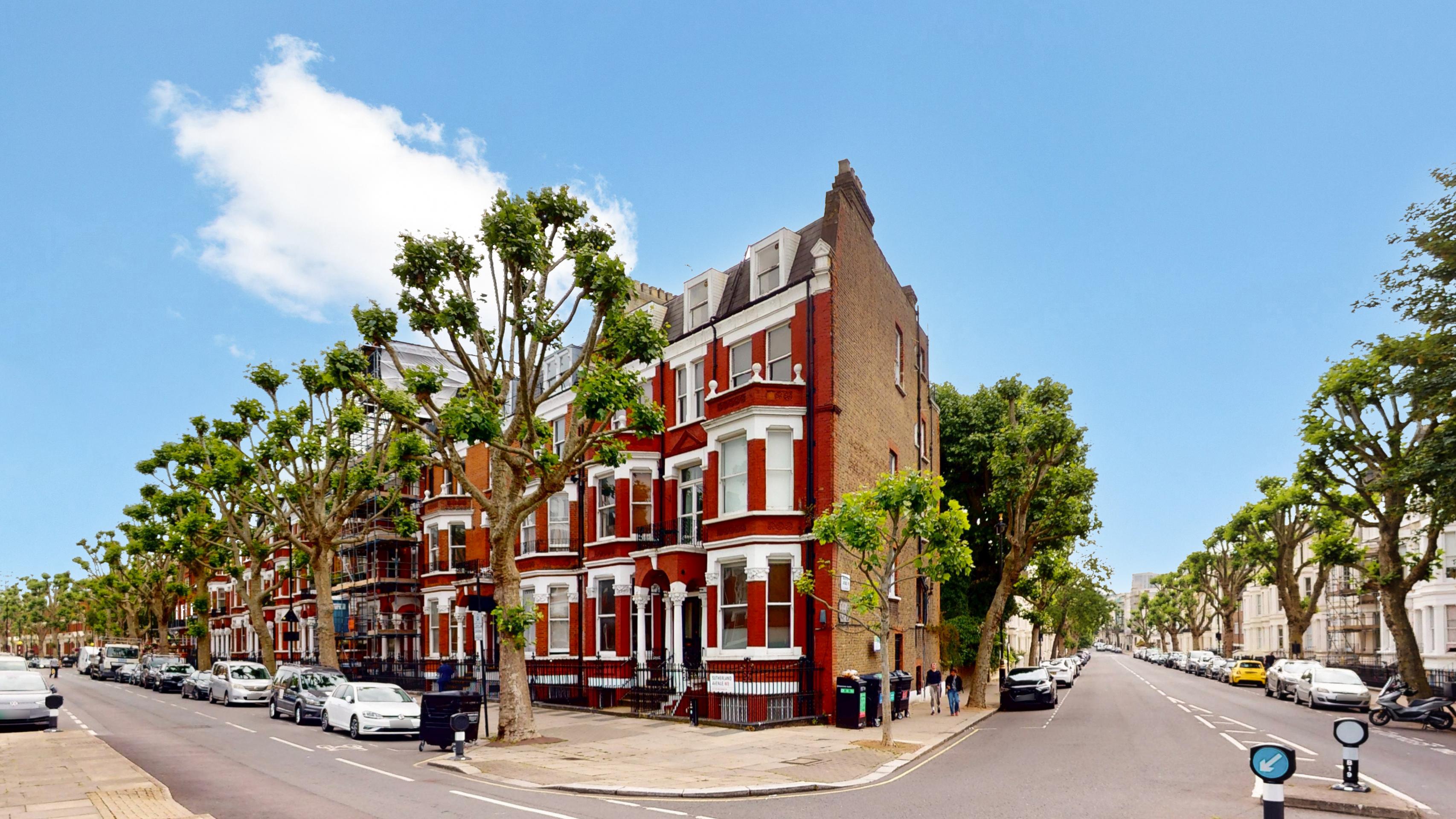 			1 Bedroom, 1 bath, 1 reception Flat			 Sutherland Ave, Maida Vale W9